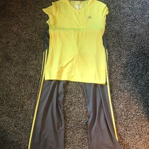 Workout T-shirt and pants